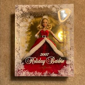 2007 “Miss Claus” Holiday Barbie NIB